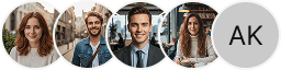 Several trader profile avatars displayed on the Vestmarel trading review section